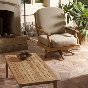 Barlow Tyrie Chesapeake Deep Seating Swivel Rocker