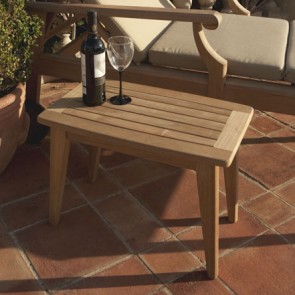 Barlow Tyrie Chesapeake Side Table 60 Rectangular - Low