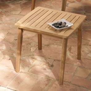 Barlow Tyrie Chesapeake Side Table Square 60cm