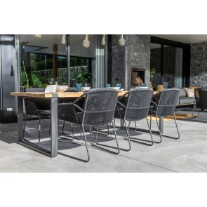 4 Seasons Outdoor Accor 6 seat dining set