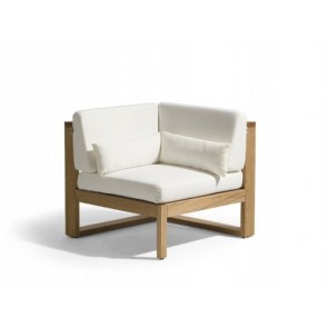 Manutti Siena Teak Lounge Corner Seat